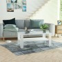 Mesa de centro madera de ingeniería blanco 100x59x42 cm de , Mesas de centro - Ref: Foro24-244857, Precio: 65,46 €, Descuento: %