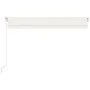 Toldo retráctil manual crema 450x300 cm de vidaXL, Toldos - Ref: Foro24-3068917, Precio: 390,61 €, Descuento: %