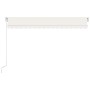 Toldo retráctil manual crema 450x300 cm de vidaXL, Toldos - Ref: Foro24-3068917, Precio: 417,20 €, Descuento: %