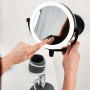 RIDDER Espejo de maquillaje Shuri con LED y botón táctil de , Espejos para maquillaje - Ref: Foro24-429661, Precio: 140,12 €,...