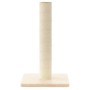 Poste rascador para gatos crema 22x22 x45 cm de , Mobiliario para gatos - Ref: Foro24-171675, Precio: 22,49 €, Descuento: %