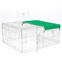 @Pet Recinto para mascotas de exterior Castle metal 144x112x60 cm de , Casetas y cercados para perros - Ref: Foro24-445131, P...