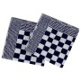 Juego de paños 50 unidades algodón azul y blanco de , Toallas - Ref: Foro24-136290, Precio: 86,78 €, Descuento: %