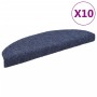 Alfombrilla autoadhesiva de escalera 10 uds 65x21x4 cm azul de , Alfombrillas para escalones - Ref: Foro24-149709, Precio: 34...