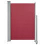 Toldo lateral retráctil de jardín rojo 120x300 cm de , Sombrillas - Ref: Foro24-48345, Precio: 68,26 €, Descuento: %
