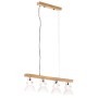 Lámpara de techo industrial madera de mango blanco E27 de , Lámparas - Ref: Foro24-320524, Precio: 59,45 €, Descuento: %