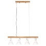 Lámpara de techo industrial madera de mango blanco E27 de , Lámparas - Ref: Foro24-320524, Precio: 59,45 €, Descuento: %