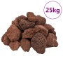 Rocas volcánicas rojas 25 kg 5-8 cm de , Decoración de acuarios - Ref: Foro24-155316, Precio: 64,61 €, Descuento: %