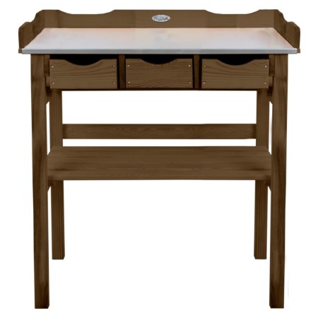 Esschert Design Mesa para macetas con cajones marrón de , Mesas de jardinería - Ref: Foro24-433904, Precio: 106,69 €, Descuen...