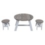 AXI Juego de mesa de pícnic para niños 3 pzas gris y blanco de , Mesas de jardín - Ref: Foro24-441653, Precio: 82,67 €, Descu...