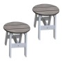 AXI Juego de mesa de pícnic para niños 3 pzas gris y blanco de , Mesas de jardín - Ref: Foro24-441653, Precio: 82,67 €, Descu...