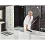 RIDDER Barra de agarre seguridad Premium 30 cm aluminio cromo y negro de , Asideros de seguridad - Ref: Foro24-445017, Precio...