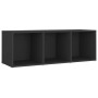 Mueble para TV madera contrachapada gris 107x35x37 cm de , Muebles TV - Ref: Foro24-805536, Precio: 48,78 €, Descuento: %