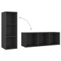 Mueble para TV madera contrachapada gris 107x35x37 cm de , Muebles TV - Ref: Foro24-805536, Precio: 48,78 €, Descuento: %