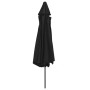Sombrilla de jardín con palo de metal negra 390 cm de , Sombrillas - Ref: Foro24-47384, Precio: 82,56 €, Descuento: %