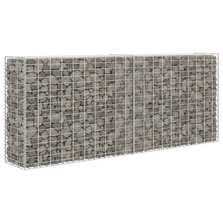 Cesta de gaviones de acero galvanizado 85x30x200 cm de , Paneles de vallas - Ref: Foro24-142359, Precio: 86,73 €, Descuento: %