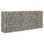 Cesta de gaviones de acero galvanizado 85x30x200 cm de , Paneles de vallas - Ref: Foro24-142359, Precio: 86,73 €, Descuento: %