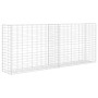 Cesta de gaviones de acero galvanizado 85x30x200 cm de , Paneles de vallas - Ref: Foro24-142359, Precio: 86,73 €, Descuento: %