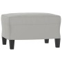 Juego de sofás con cojines 4 piezas tela microfibra gris claro de , Sofás - Ref: Foro24-3202297, Precio: 892,52 €, Descuento: %