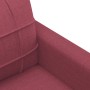 Juego de sofás con cojines 4 piezas tela rojo tinto de , Sofás - Ref: Foro24-3201256, Precio: 596,32 €, Descuento: %