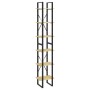 Estantería alta madera maciza de pino 40x30x210 cm de , Librerías y estanterías - Ref: Foro24-806502, Precio: 106,71 €, Descu...