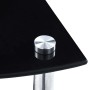 Estantería 5 niveles cristal templado negro 30x30x130 cm de , Librerías y estanterías - Ref: Foro24-249521, Precio: 51,95 €, ...