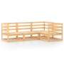 Juego de muebles de jardín 4 piezas madera maciza de pino de , Conjuntos de jardín - Ref: Foro24-3075544, Precio: 207,90 €, D...