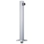 Barra de soporte ducha cuadrada acero inox 201 plateado 30 cm de , Puertas de ducha - Ref: Foro24-147730, Precio: 20,49 €, De...