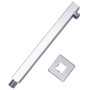 Barra de soporte ducha cuadrada acero inox 201 plateado 30 cm de , Puertas de ducha - Ref: Foro24-147730, Precio: 20,49 €, De...