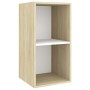 Muebles de salón 4 piezas madera de ingeniería roble Sonoma de , Muebles TV - Ref: Foro24-3079822, Precio: 210,77 €, Descuent...