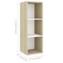 Muebles de salón 4 piezas madera de ingeniería roble Sonoma de , Muebles TV - Ref: Foro24-3079822, Precio: 210,77 €, Descuent...