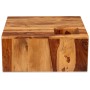 Mesa de centro de madera maciza de sheesham 70x70x30 cm de , Mesas de centro - Ref: Foro24-244927, Precio: 134,37 €, Descuent...