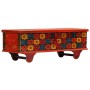 Caja de almacenaje de madera maciza de acacia 110x40x40 cm rojo de , Baúles de almacenamiento - Ref: Foro24-247669, Precio: 2...