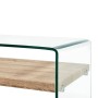 Mesa de centro de vidrio templado transparente 98x45x31 cm de , Mesas de centro - Ref: Foro24-284743, Precio: 211,30 €, Descu...