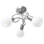 Lámpara de techo pantallas cerámica bol blanco 3 bombillas E14 de , Apliques de techo - Ref: Foro24-289228, Precio: 49,48 €, ...