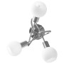 Lámpara de techo pantallas cerámica bol blanco 3 bombillas E14 de , Apliques de techo - Ref: Foro24-289228, Precio: 49,48 €, ...
