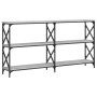 Mesa consola madera de ingeniería gris Sonoma 156x28x80,5 cm de , Mesas auxiliares - Ref: Foro24-835427, Precio: 63,56 €, Des...