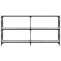 Mesa consola madera de ingeniería gris Sonoma 156x28x80,5 cm de , Mesas auxiliares - Ref: Foro24-835427, Precio: 63,56 €, Des...