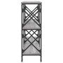 Mesa consola madera de ingeniería gris Sonoma 156x28x80,5 cm de , Mesas auxiliares - Ref: Foro24-835427, Precio: 63,56 €, Des...
