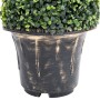 Planta espiral de Boj artificial con macetero verde 100 cm de , Flora artificial - Ref: Foro24-336505, Precio: 91,11 €, Descu...