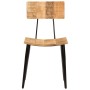 Sillas de comedor 2 uds madera maciza de mango 44x40x80 cm de , Sillas de comedor - Ref: Foro24-348161, Precio: 207,33 €, Des...