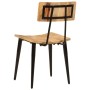 Sillas de comedor 2 uds madera maciza de mango 44x40x80 cm de , Sillas de comedor - Ref: Foro24-348161, Precio: 207,33 €, Des...