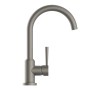 SCHÜTTE Grifo mezclador para fregadero CORNWALL grafito mate de , Grifos - Ref: Foro24-429398, Precio: 88,85 €, Descuento: %