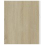 Set de muebles de baño 2 pzas madera contrachapada blanco roble de , Muebles de baño - Ref: Foro24-804814, Precio: 81,23 €, D...