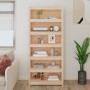 Estantería madera maciza de pino 80x35x183 cm de , Librerías y estanterías - Ref: Foro24-821694, Precio: 166,82 €, Descuento: %