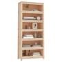 Estantería madera maciza de pino 80x35x183 cm de , Librerías y estanterías - Ref: Foro24-821694, Precio: 166,82 €, Descuento: %