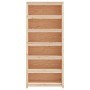 Estantería madera maciza de pino 80x35x183 cm de , Librerías y estanterías - Ref: Foro24-821694, Precio: 166,82 €, Descuento: %