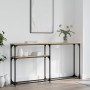 Mesa consola madera de ingeniería roble Sonoma 145x22,5x75 cm de , Mesas auxiliares - Ref: Foro24-834096, Precio: 57,66 €, De...