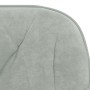 Sillas de comedor 2 unidades terciopelo gris claro de , Sillas de comedor - Ref: Foro24-344845, Precio: 145,90 €, Descuento: %
