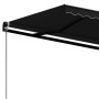 Toldo retráctil manual gris antracita 400x350 cm de vidaXL, Toldos - Ref: Foro24-3069179, Precio: 357,10 €, Descuento: %